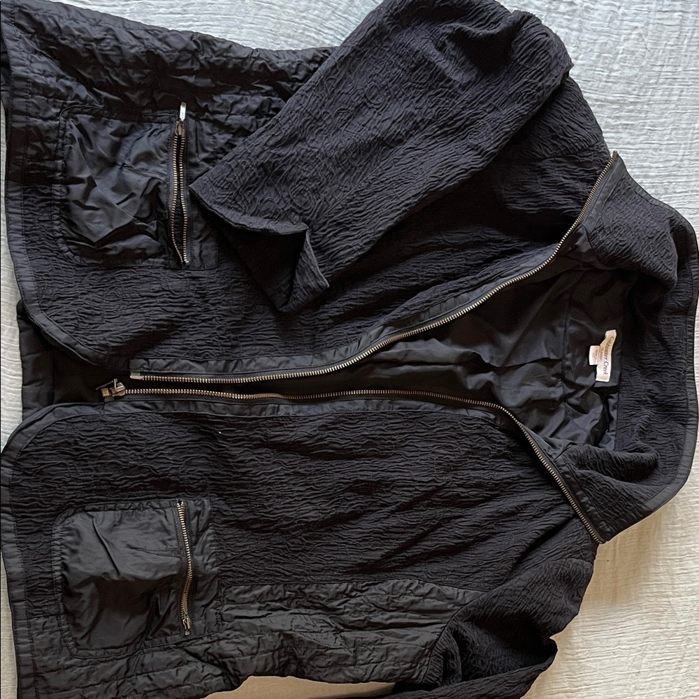 Coldwater Creek Black Utility Jacket